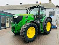 John Deere 6170R  JOHN DEERE 6170R, 2013 rok, 200KM, POWERQUAD, przedni TUZ i WOM