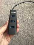 Hub USB 3.0 x4 Unitek Y-3089 pasywny/aktywny