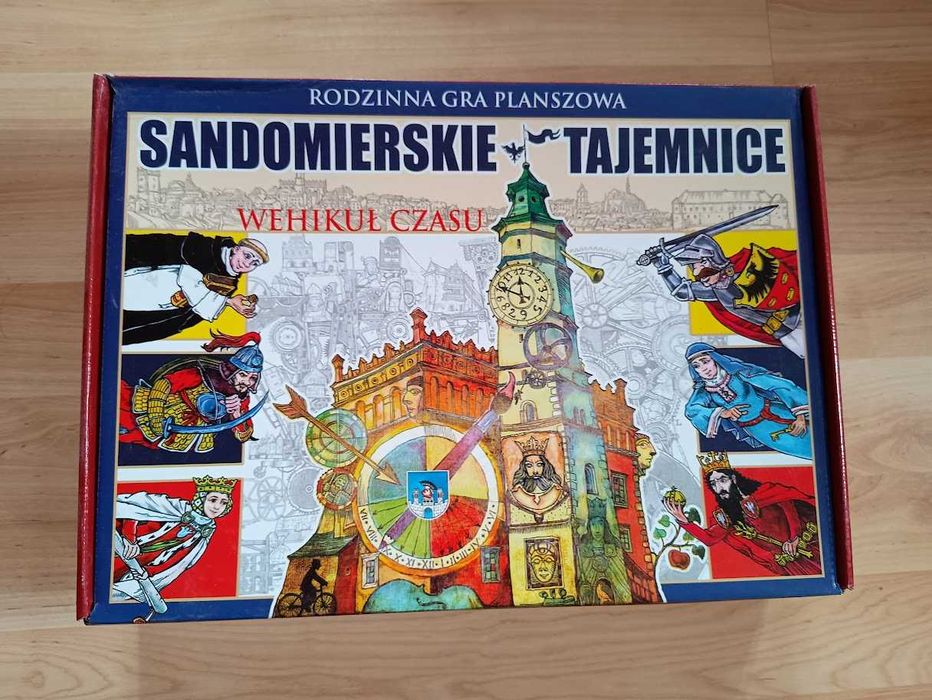 Sprzedam rodzinną grę planszową Sandomierskie tajemnice. Wehikuł czasu