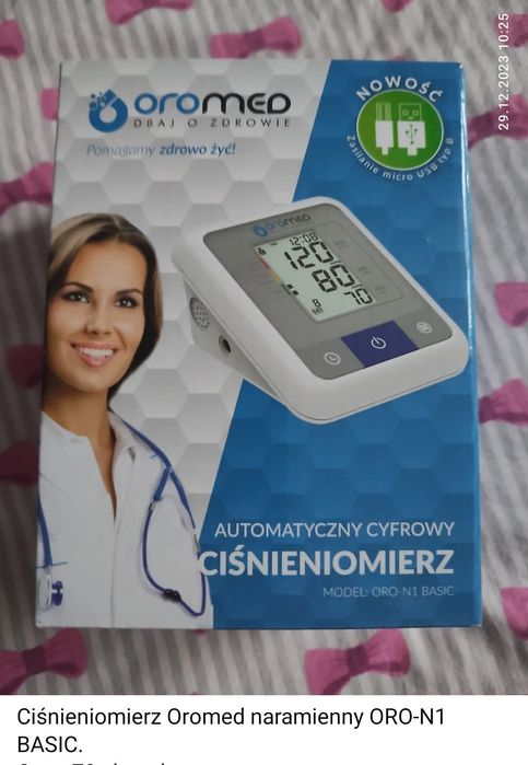 Cisnieniomierz Oro-N1 Basic.