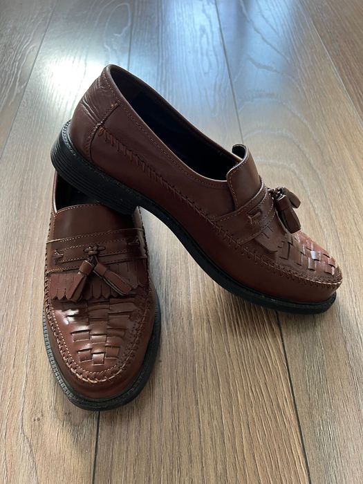 Brązowe buty męskie w rozmiarze 41