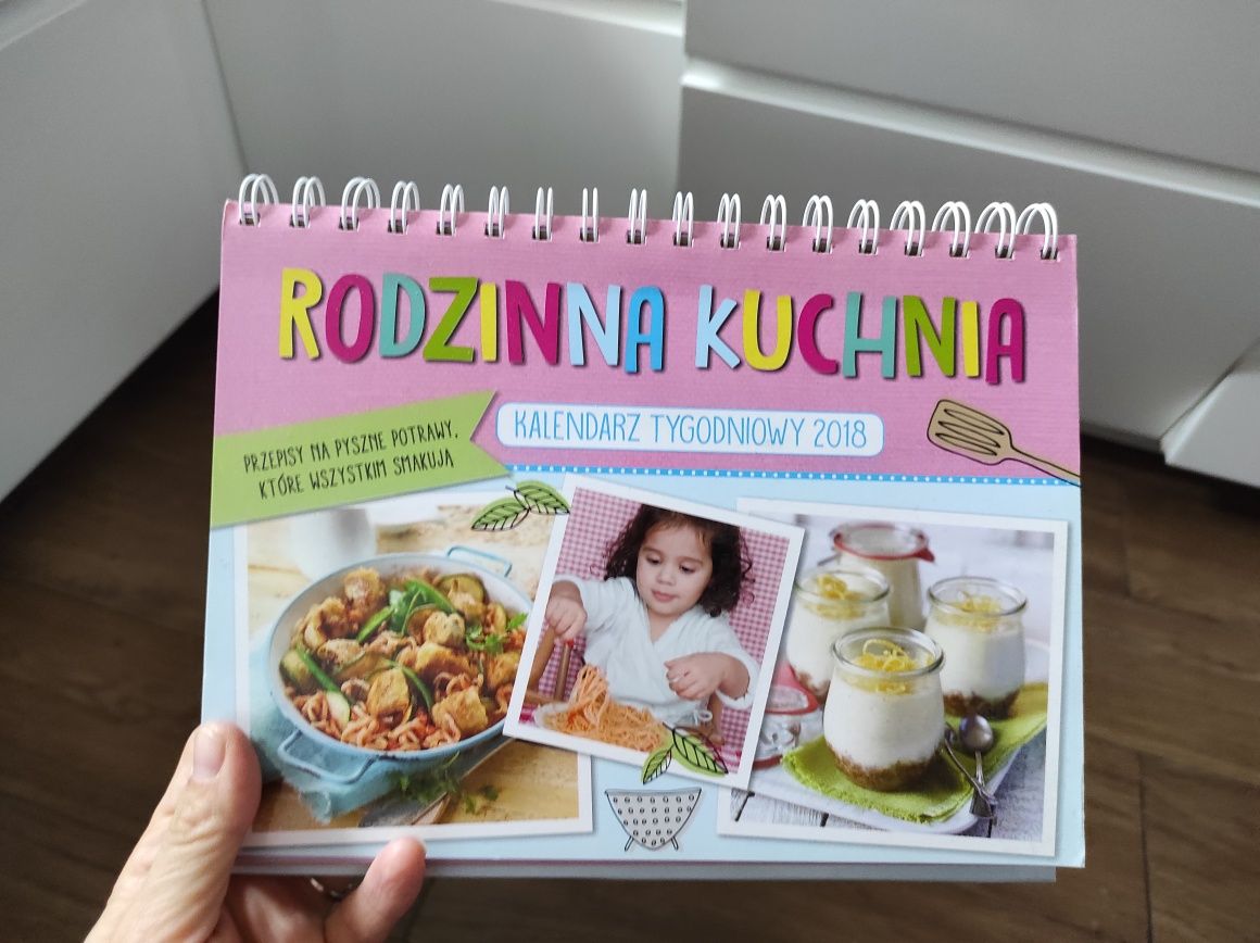 Rodzinna kuchnia kalendarz tygodniowy 2018