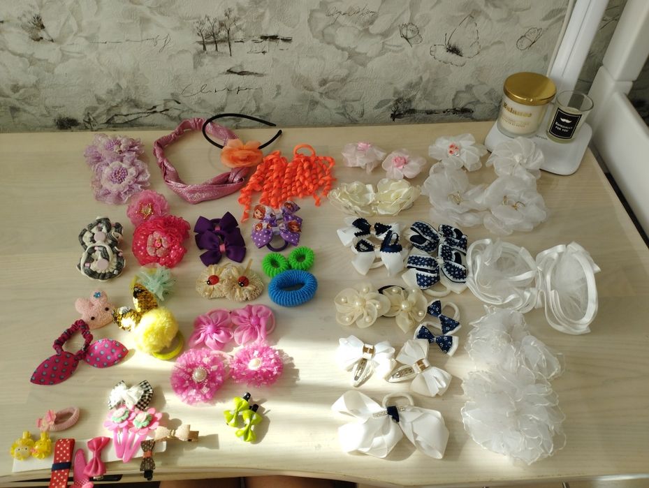 Стильні Заколочки резинки для волосся дівчинки