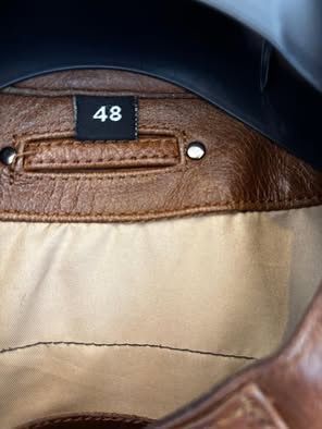 Casaco de cabedal 4SR para moto – Estilo racing