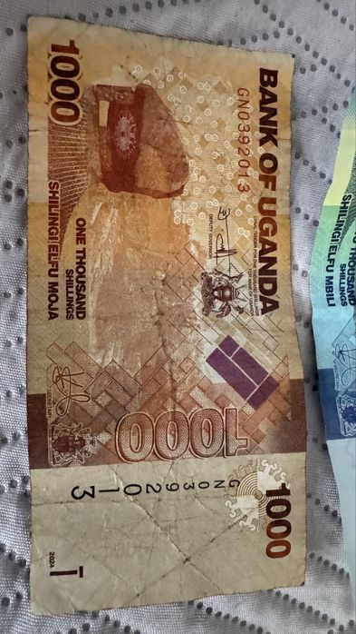 Banknoty z Ugandy - kolekcjonerskie