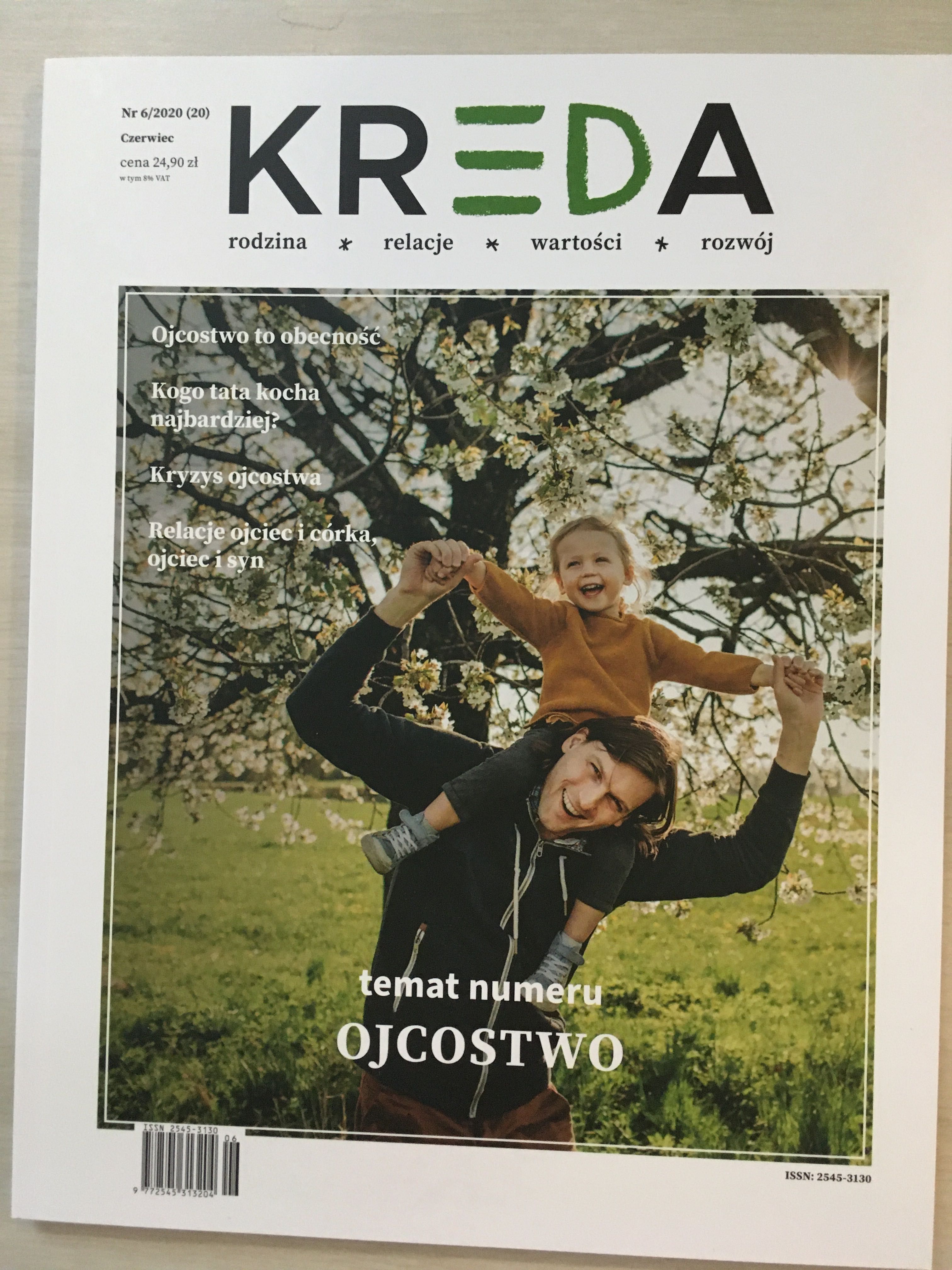 Zestaw 4x Kreda czasopismo Harcerstwo, Ojcostwo, Teatr. Drama, Podróże