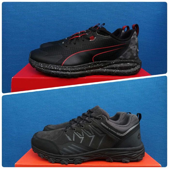 Puma Twitch Runner Trail Winter // Hi-Tec WaterProoff (41,45) Оригінал