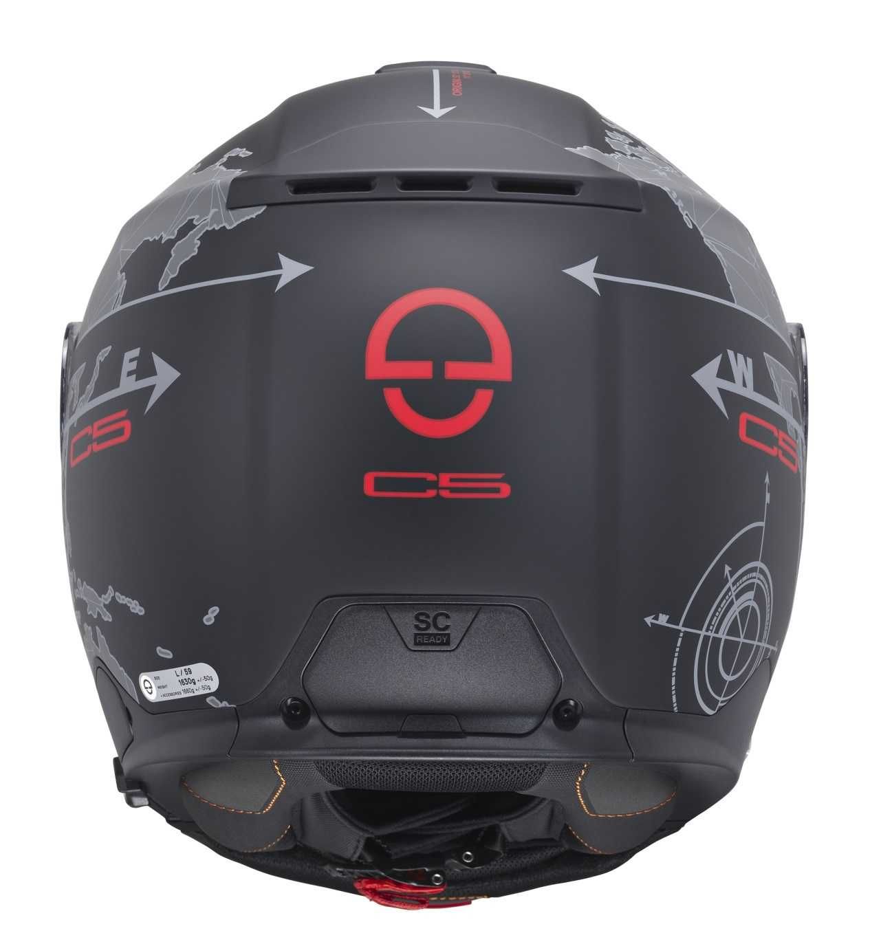 Kask motocyklowy Schuberth C5 Globe Black new 2025