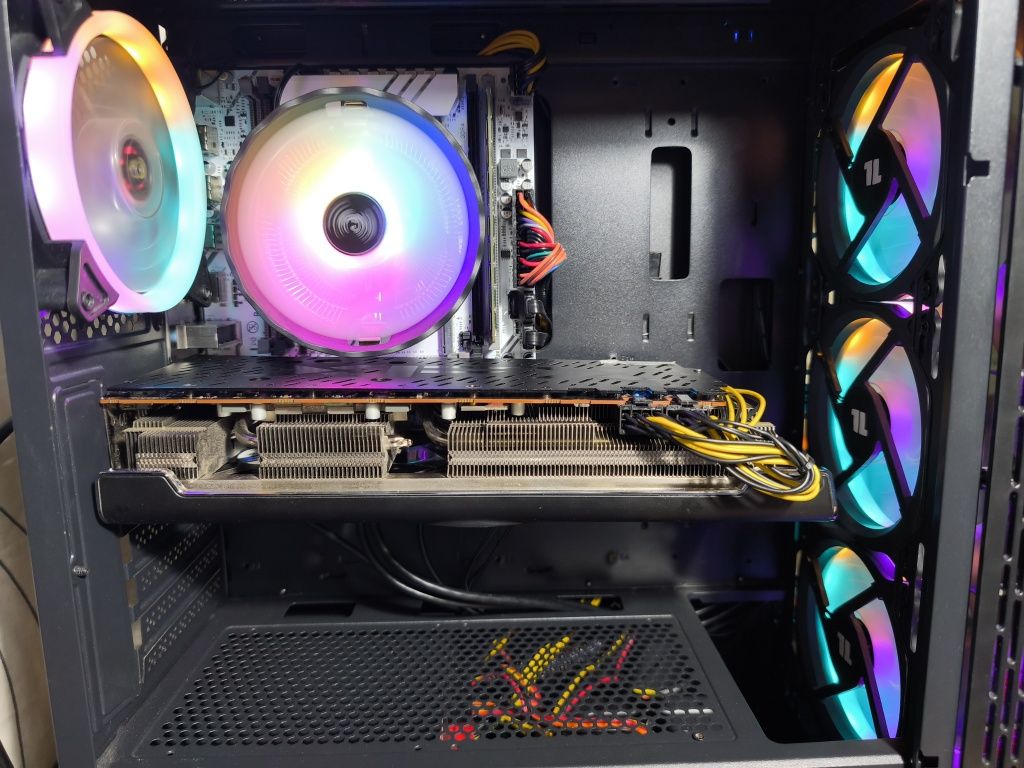 PC gamer Xeon 2680 v4 com RX 5700 XT