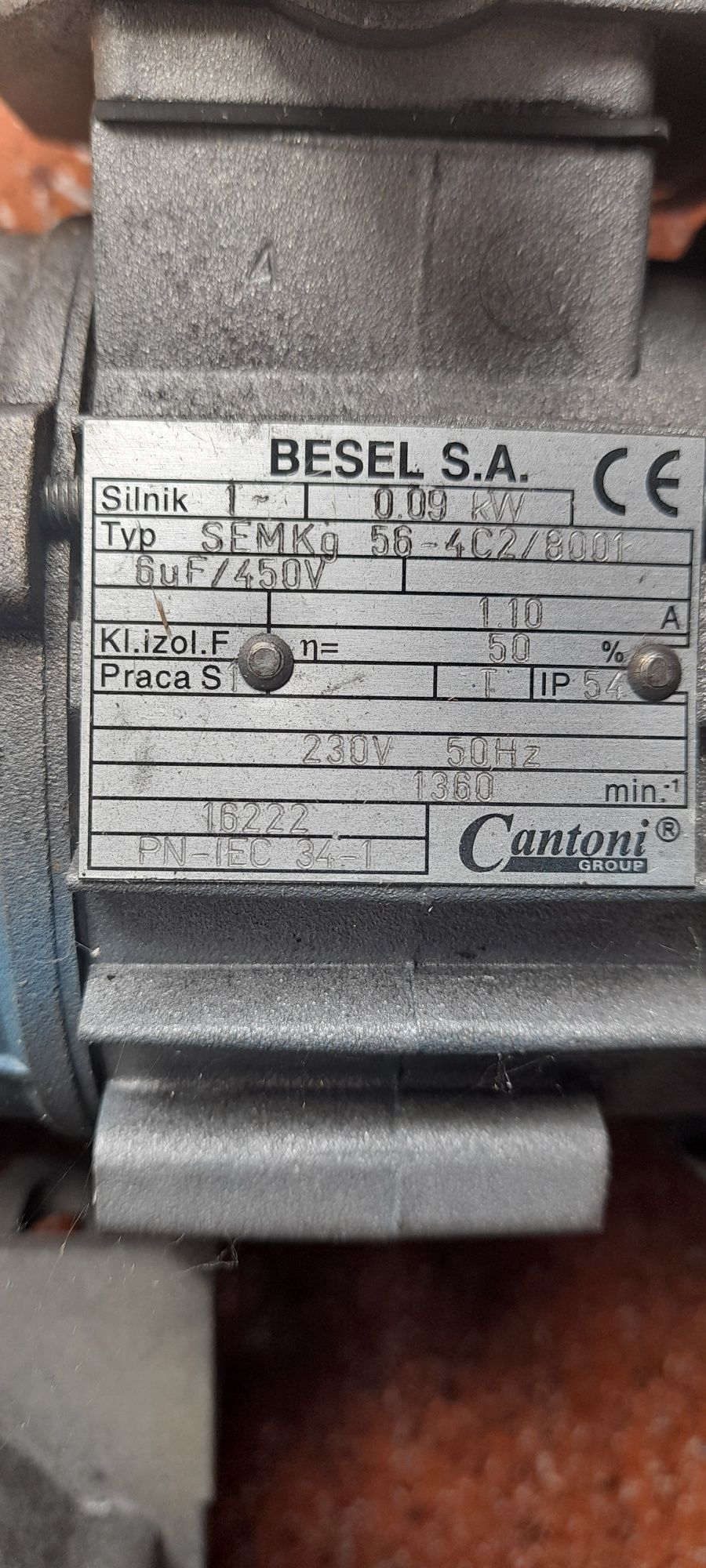 Silnik 0.09 KW typ SEMKg