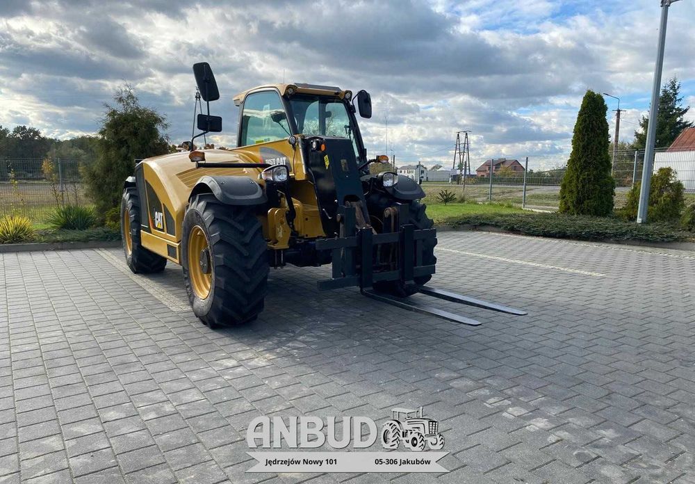 Ładowarka teleskopowa Caterpillar TH357D CAT Widły do palet Klima 336C