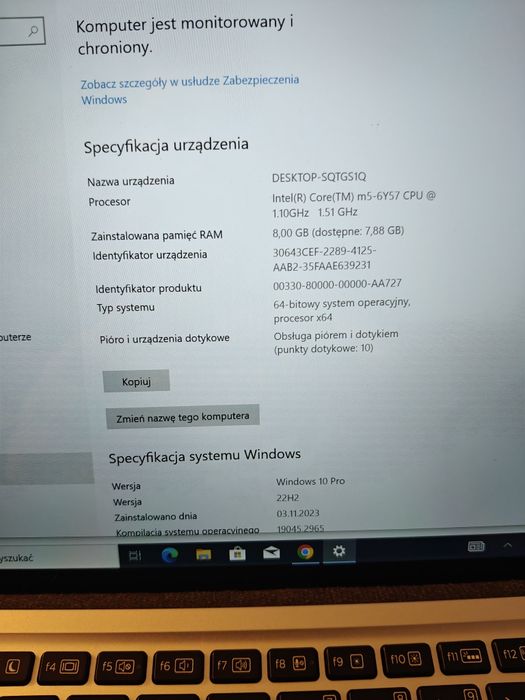 Laptop tablet 2w1 HP elite x2 Karta SIM