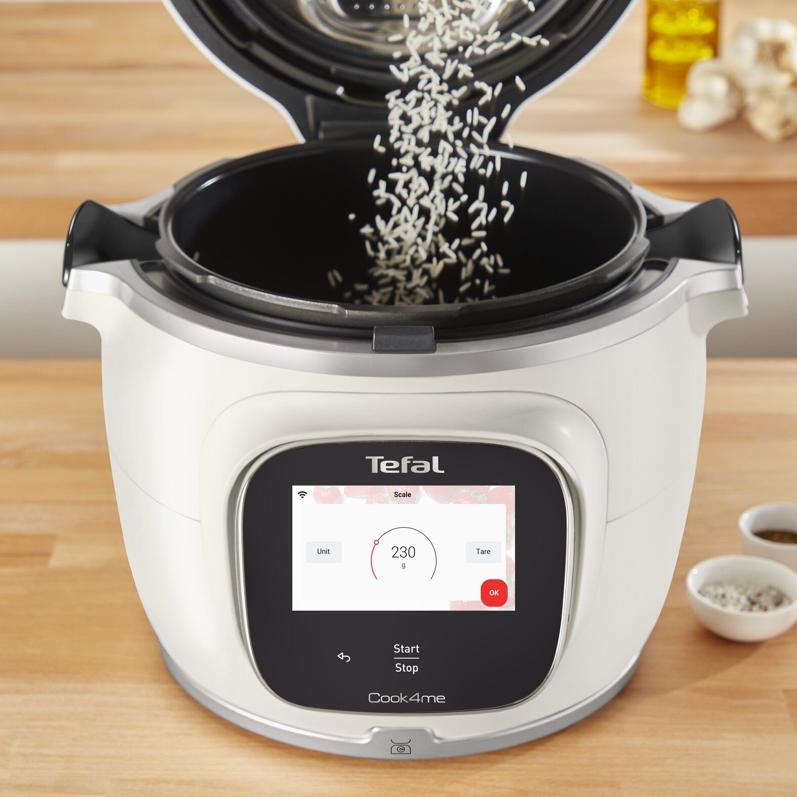 Tefa Cook 4me touch pro plus nowy garnek i nakładka do pieczenia