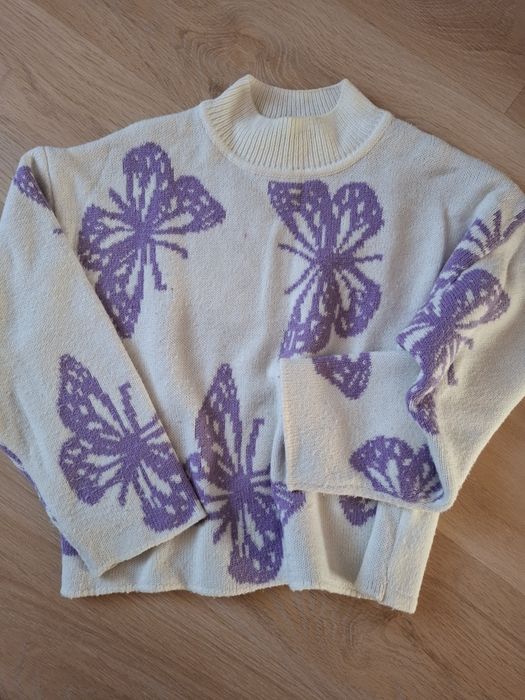 Sweterek dziewczeńcy 146/152