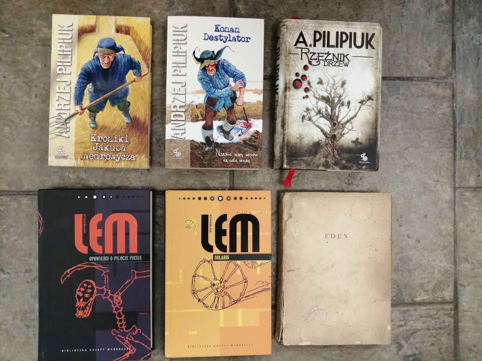 Dukaj, Komuda, Gaiman, Lem,Goodkind, Pilipiuk