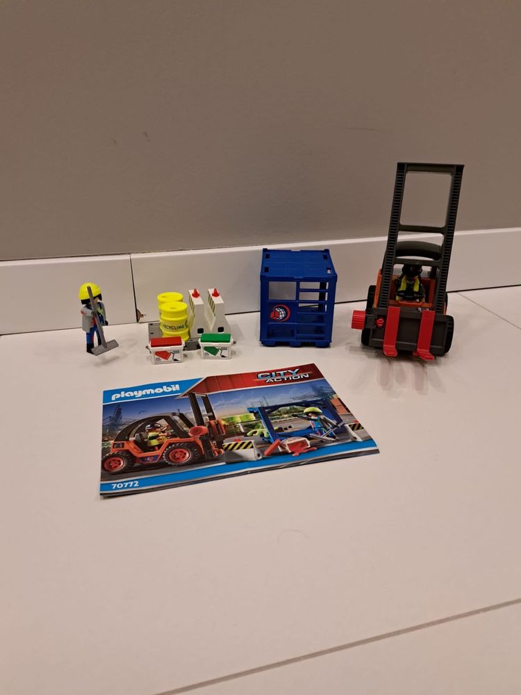 Playmobil 70772 wózek widłowy