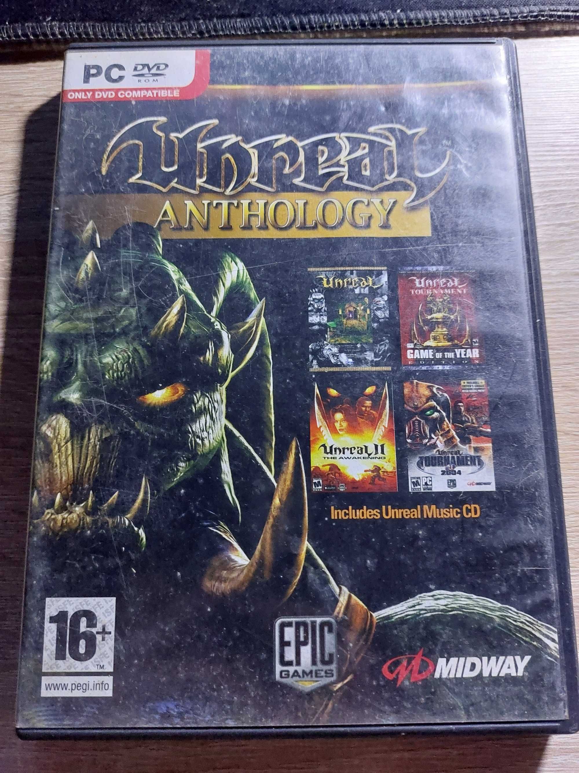 Unreal Anthology (4 gry) - Unreal, Unreal: RTNP, Unreal 2, UT 2004