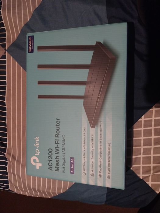 Tp-link AC1200 Mesh WI-FI Router Archer A6