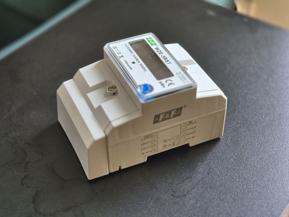 F&F Licznik 3-fazowy WZE-3RST
