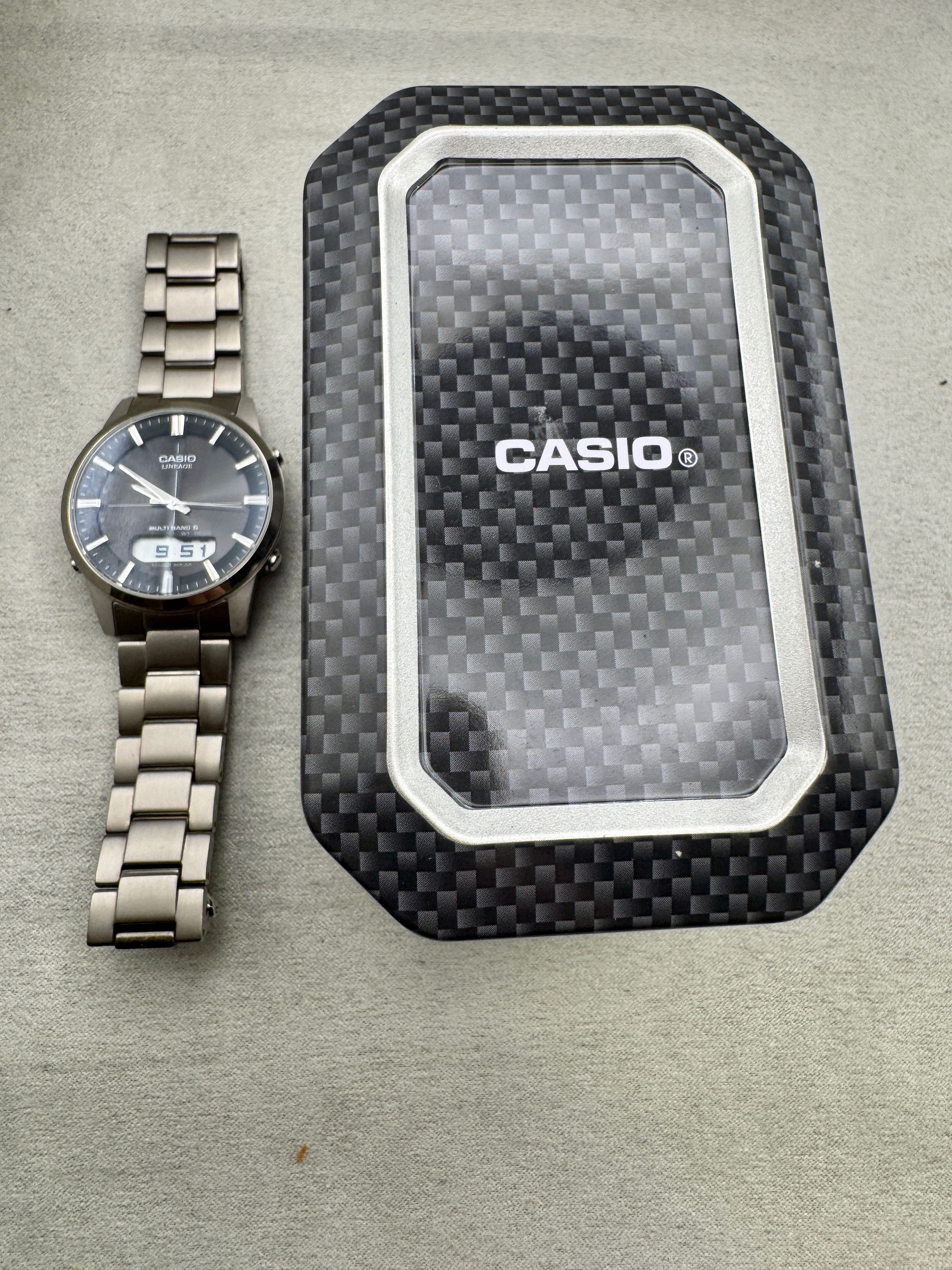 Zegarek męski Casio LCW-M170T Ładowanie Solar Szkło Szafir/Kraków
