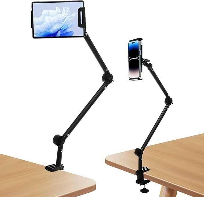 Para Smartphones / Tablets --- Suporte Metálico Robusto Articulado