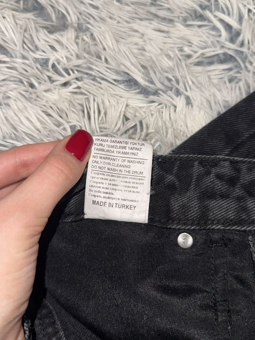 Джинси жіночі широкі, прямого крою, 36 розмір