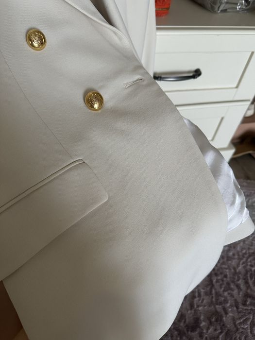 двобортний піджак zara