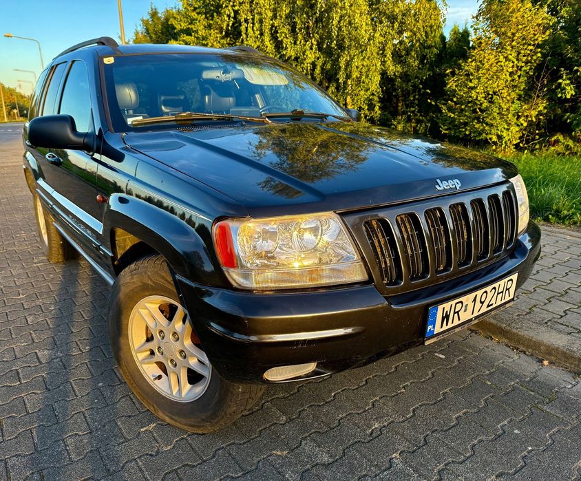 Jeep Grand Cherokee Stan bardzo dobry, niski przebieg, oryginalny lakier