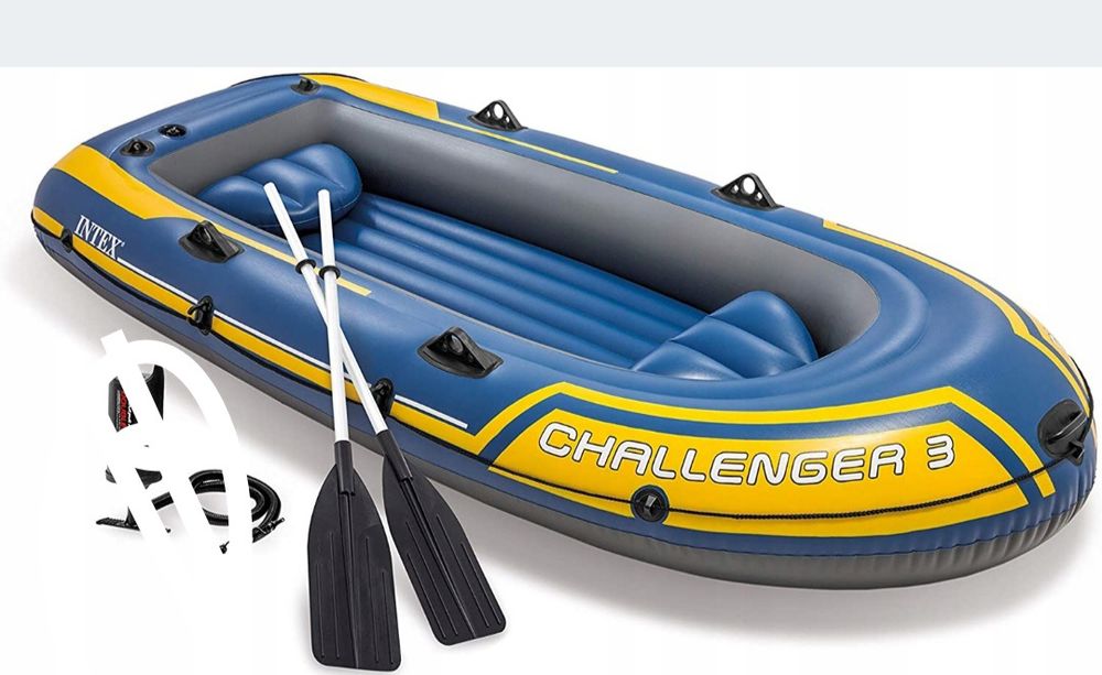 Ponton INTEX 3 osobowy, raz użyty