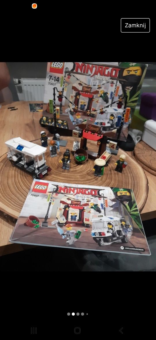 Klocki lego ninjago 70607