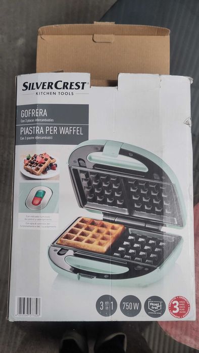 Máquina para waffles/donuts 3 em 1  com garantia !