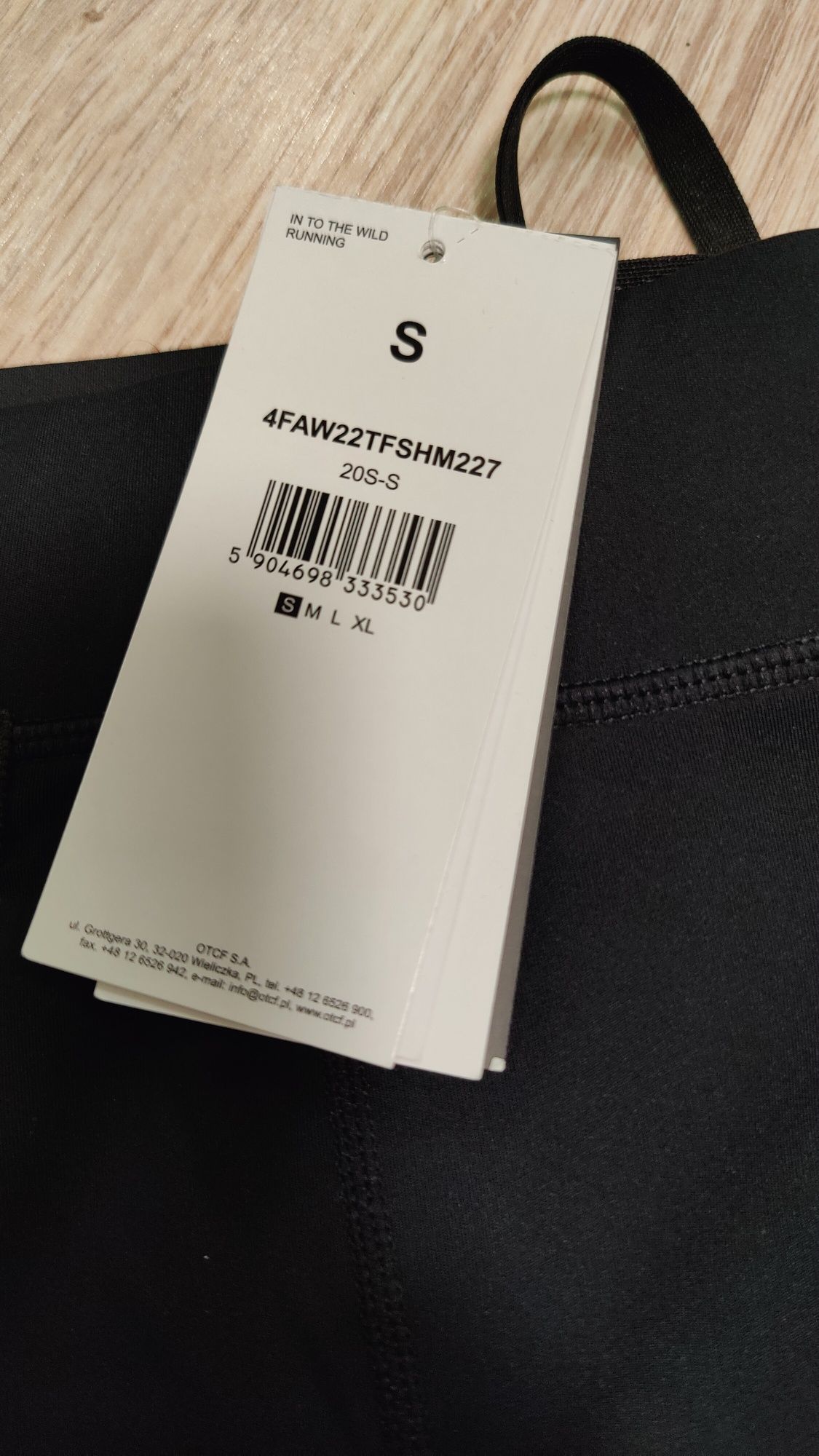Legginsy krótkie 4F do biegania w terenie