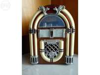 Vintage Jukebox Wurlitzer 3500 em Madeira vendo ou troco