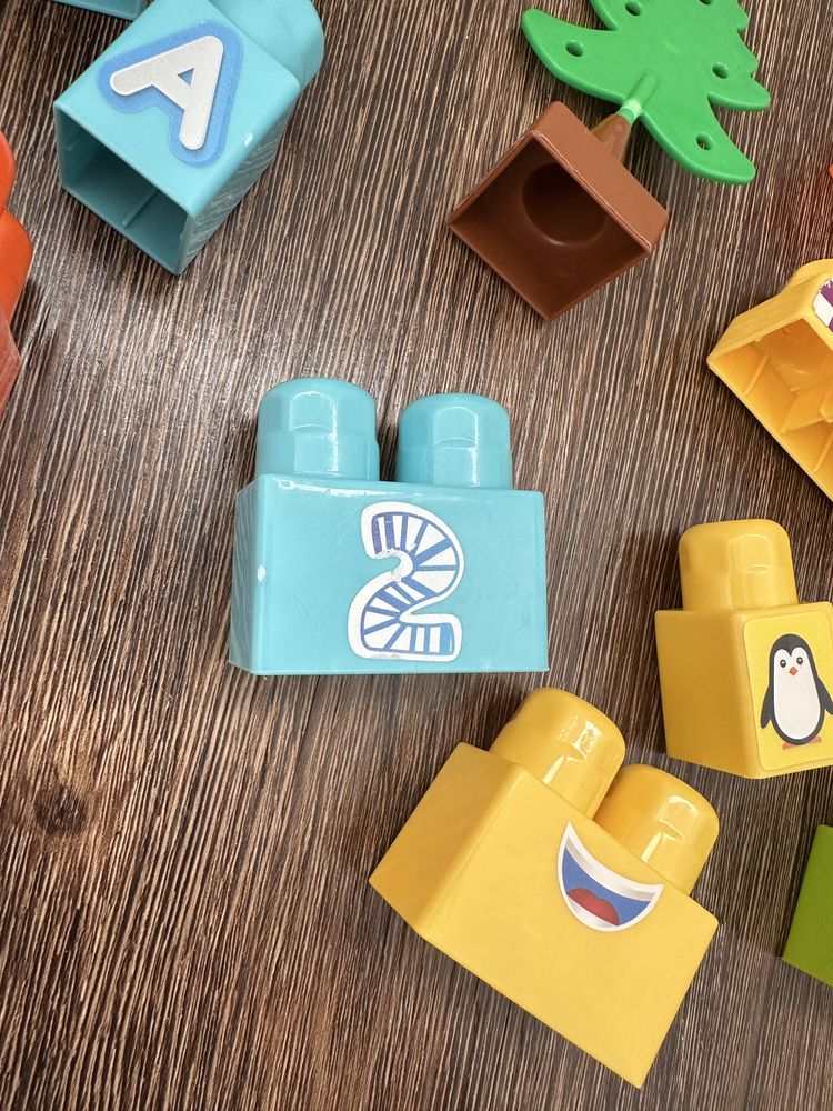 Конструктор, кубики Wader baby blocks