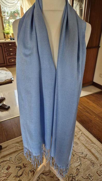 Duży szal szalik damski jesień zima