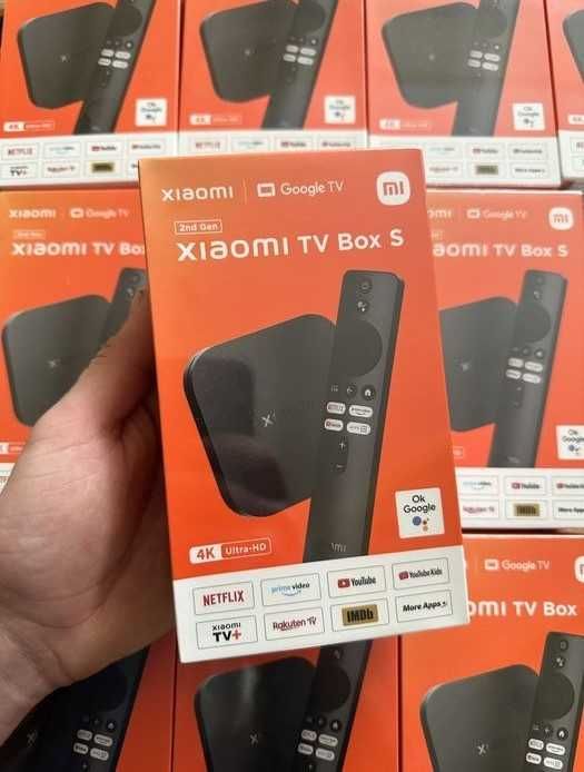 SmartTV Xiaomi Mi Box S 4K 2nd Gen 4K MDZ-28-AA Медіаплеєр 2023