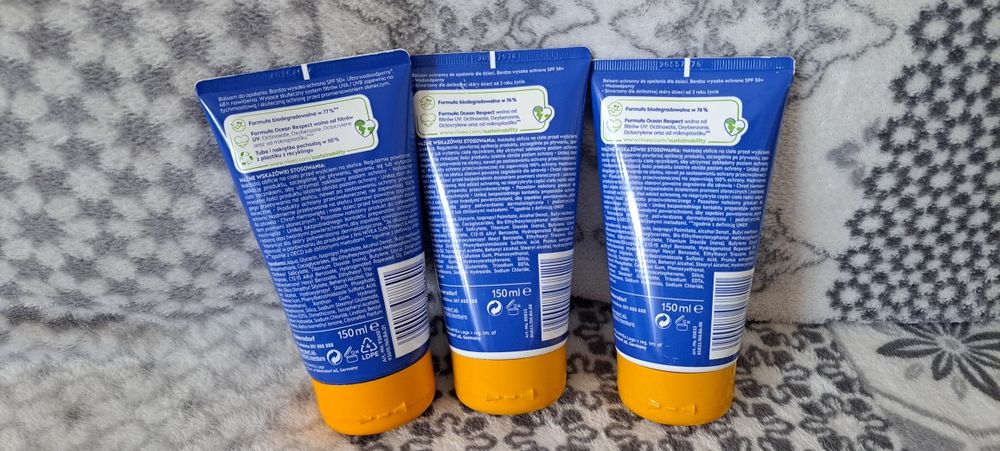 Nowe Kremy do Opalania Nivea Sun