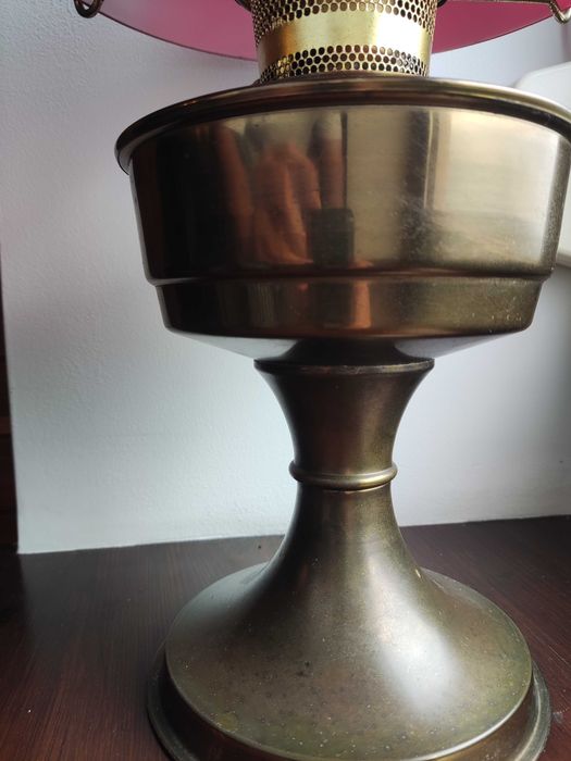 Ogromna kompletna lampa naftowa aladdin 23 nr 2