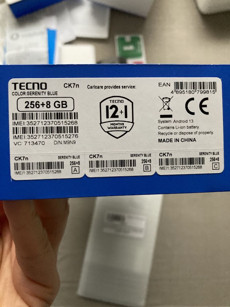 Tecno camon 20 pro 256/8 Gb, 5000mAh