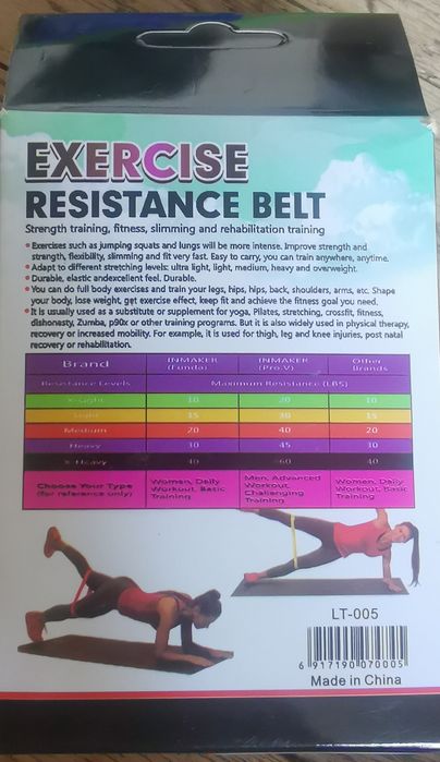 Резинки для фітнесу,  комплект.