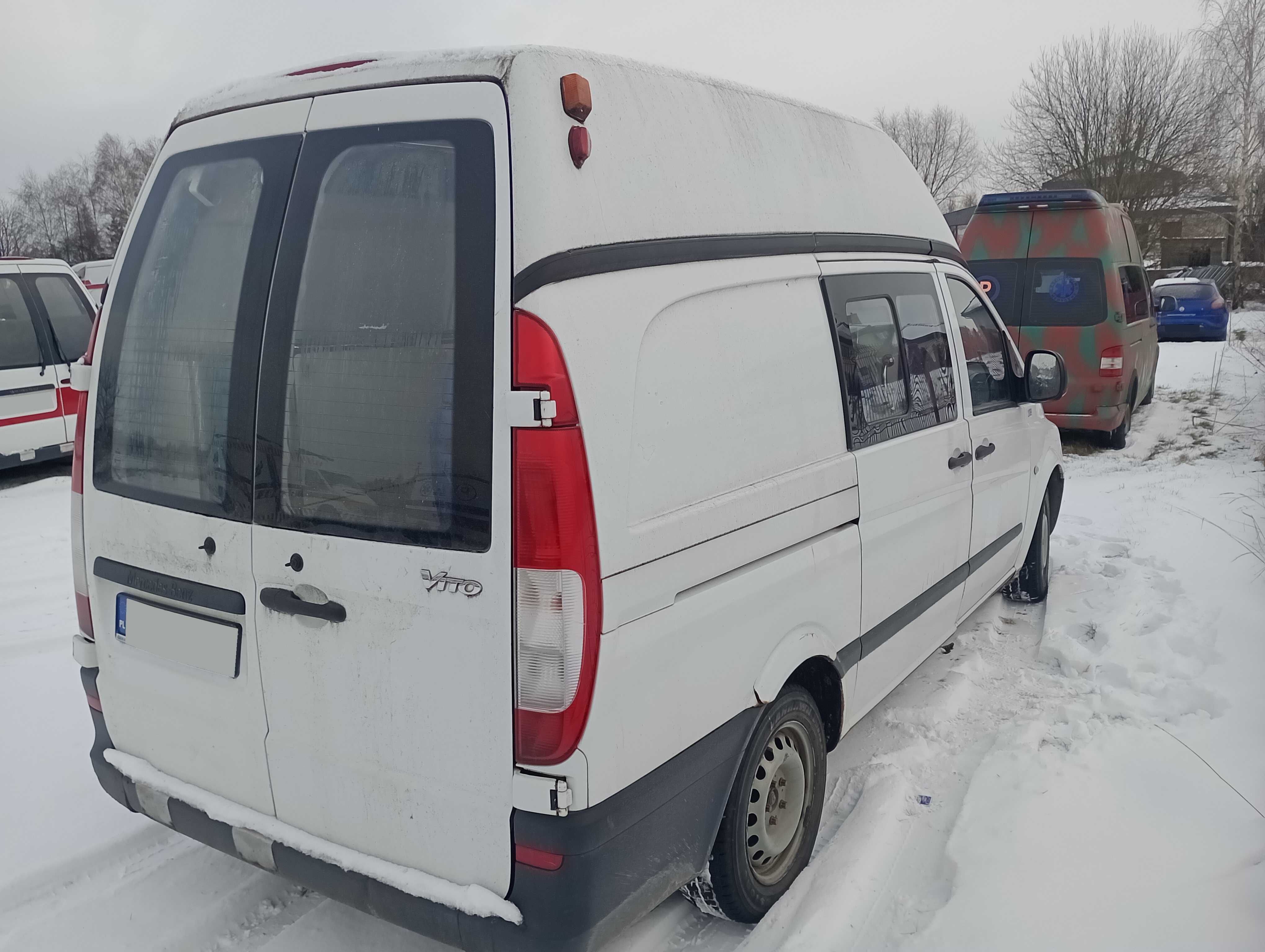 Ambulans Karetka Sanitarny Mercedes Super na Kamper Camper Warsztat...