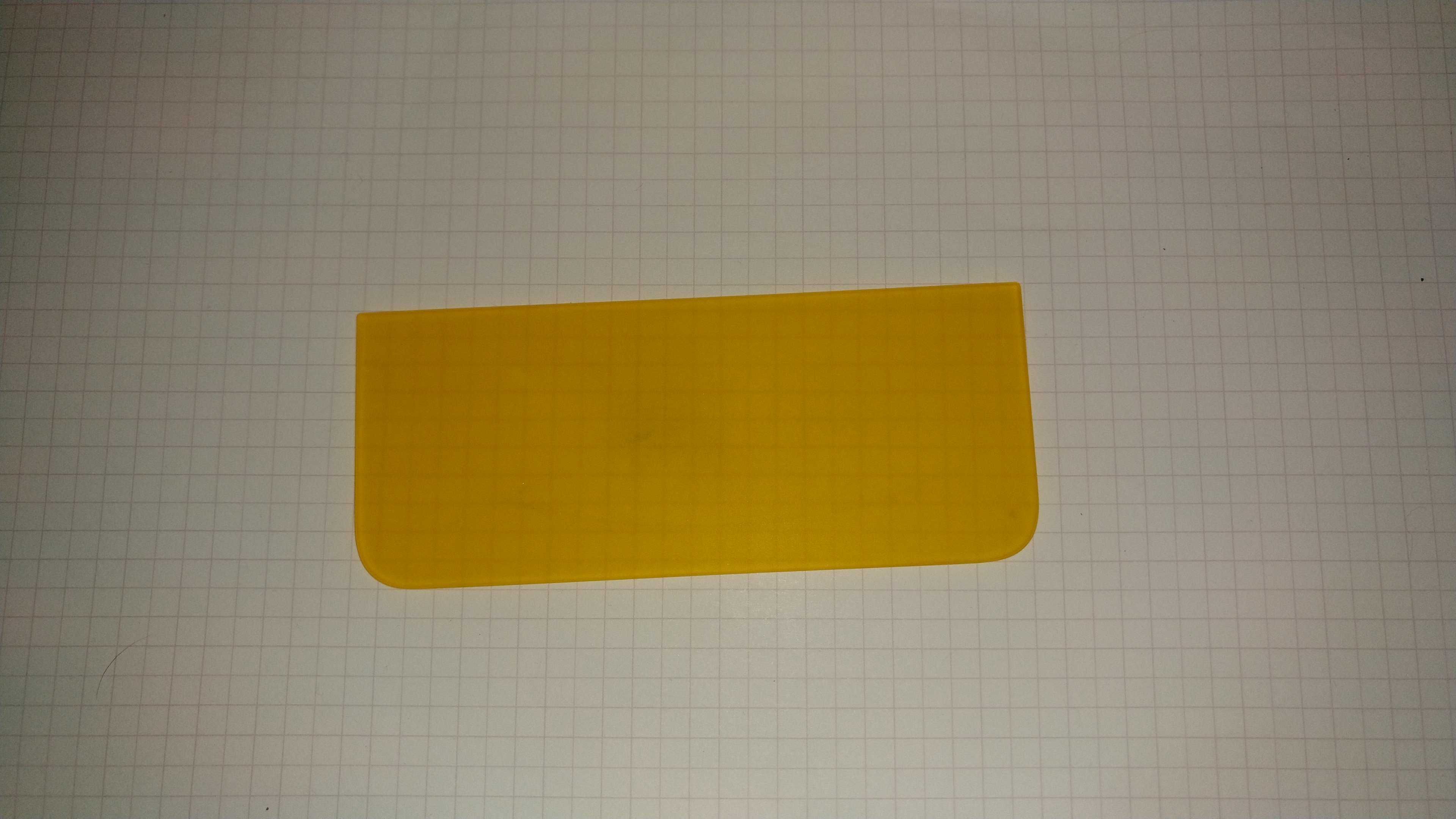 PZO filtr osłonowy fluorescencyjny żółty matowy Biolar FL