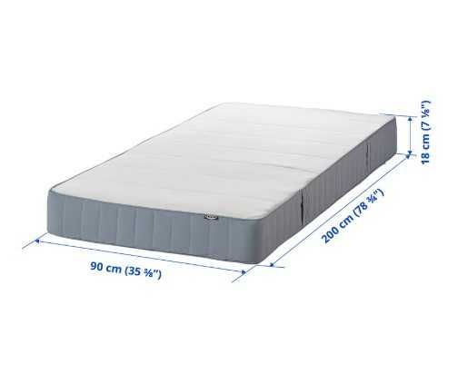 Nowe łóżko piętrowe z biurkiem i materacem