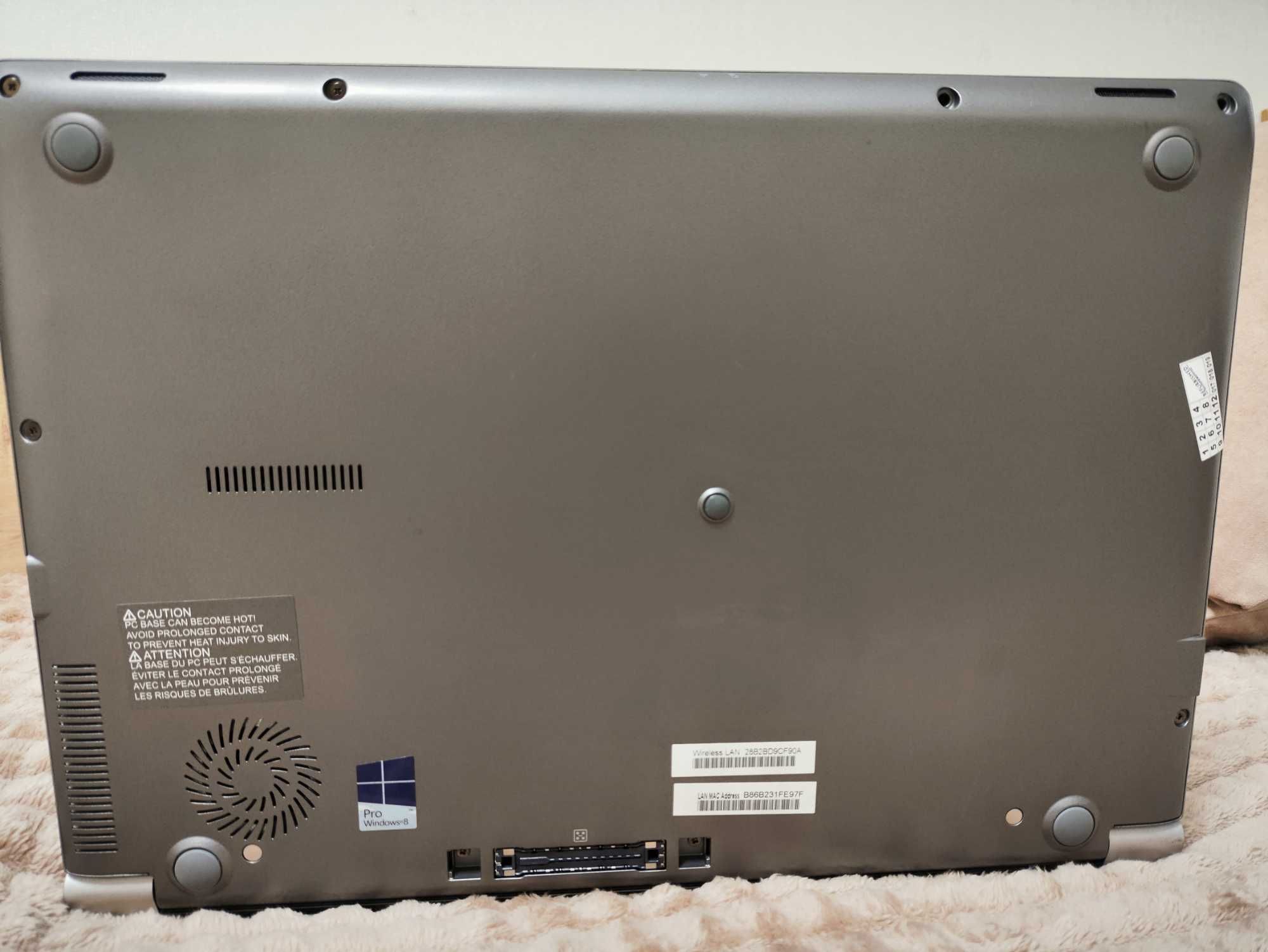 Ноутбук Toshiba Z4 ( 14.0''/ i5 4300u /8gb озу /256ssd)
