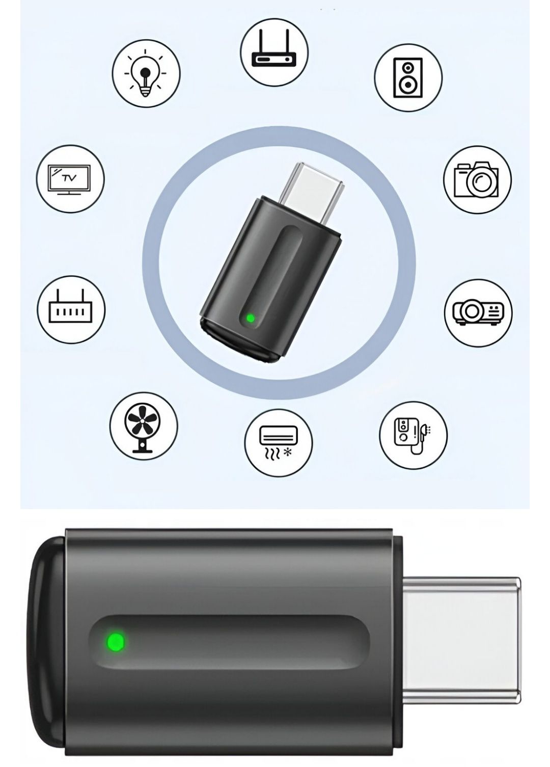 Pilot na podczerwień do smartfona