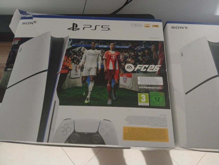 PlayStation 5 completamente nova como na loja