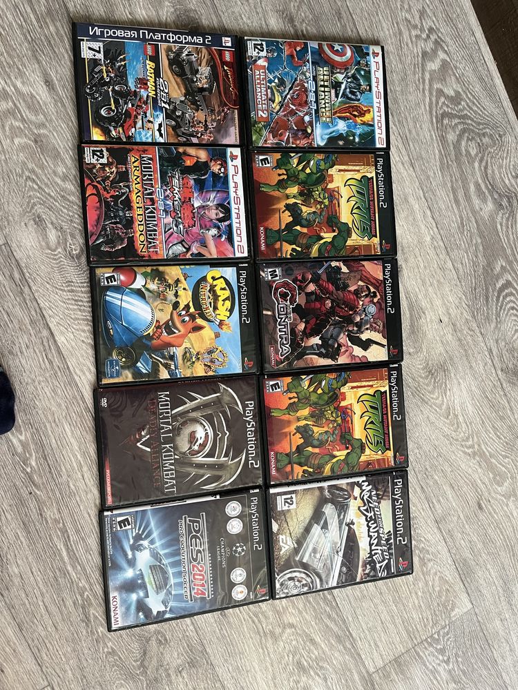 Диски sony playstation 2
