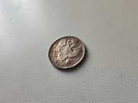 Царская монета серебро, 20 копеек 1821 г.