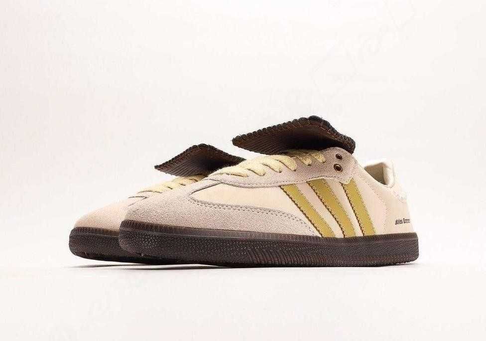 Женские кроссовки Adidas Samba x Wales Bonner Ecru Tint Brown 36-40