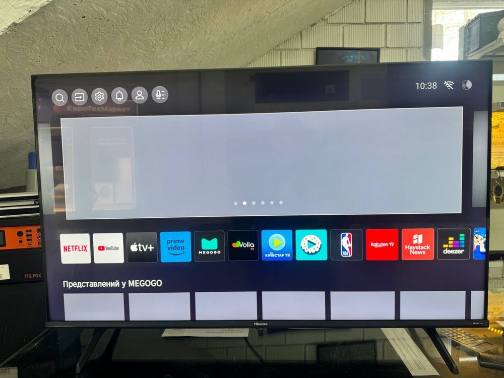 Телевізор Hisense qled  smart tv wifi новий , 1 рік гарантіі